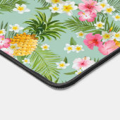 Fleurs tropicales et ananas (Coin)