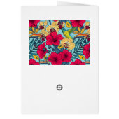 Fleurs tropicales et colibri - Botanica d'été (Dos)