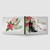 Fleurs tropicales et Mariage Feuille Livre d'or (Complet)