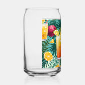 fleurs tropicales, fruits colorés Boissons Set (Droite)