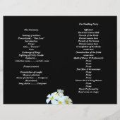 Fleurs tropicales sur le Modèle du programme de ma (Dos)