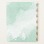 fleurs turquoise et bleu clair verdure mariage (Dos)