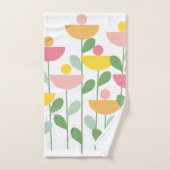 Fleurs Tutti Frutti (Serviette à main)