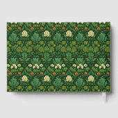 Fleurs Vertes Élégantes (Verso)