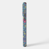 Fleurs vertes roses bleues gris personnalisables (Côté gauche)