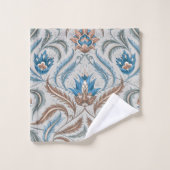 Fleurs Vintage Gris (Gant de toilette)