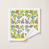 Fleurs vintages (Gant de toilette)