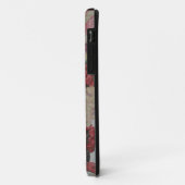 Fleurs vintages coque iphone (Dos/Gauche)