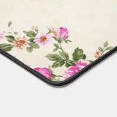 Fleurs vintages et script d'or modifiable (Coin)