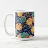 Fleurs Vintages primitives Art Mug Cup (Gauche)