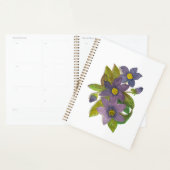 fleurs violettes (Devant avec enveloppe)