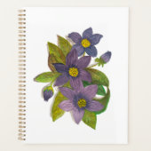 fleurs violettes (Devant)