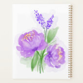 Fleurs violettes (Dos)