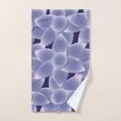 Fleurs violettes (Serviette à main)
