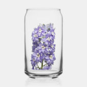 Fleurs violettes de Delphinium Floral (Recto)