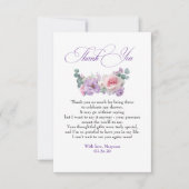 Fleurs violettes et roses Merci botanique (Devant)