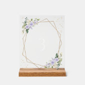 Fleurs violettes, Fleurs blanches, Boho, Numéros d (Recto)