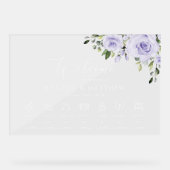Fleurs violettes, fleurs de lilas, calendrier de m (Recto)