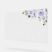 Fleurs violettes, fleurs de lilas, calendrier de m (Angle)