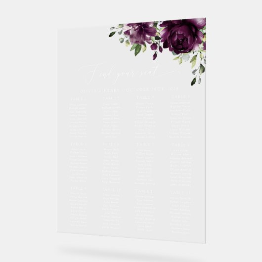 Fleurs violettes, Fleurs de prune, Boho, Carnet de (Angle)