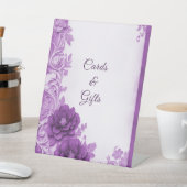 Fleurs violettes Fleurs fleuris Tabletop Signes (In SItu)