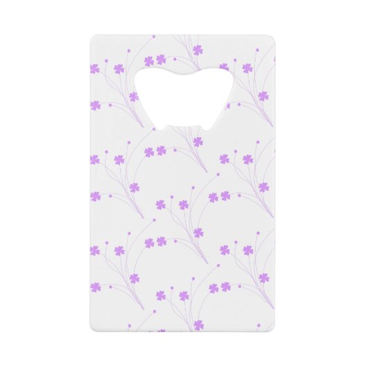 Fleurs violettes Lilac, Petite Impression Florale (Devant)