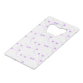 Fleurs violettes Lilac, Petite Impression Florale (Devant Angle)