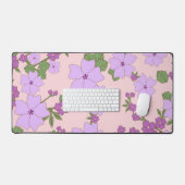 Fleurs Violettes, Modèle Floral, Motif De Fleurs (Clavier et souris)