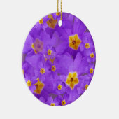 Fleurs violettes Ornement du cercle de fleurs (Droite)