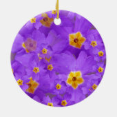 Fleurs violettes Ornement du cercle de fleurs (Dos)