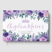 Fleurs violettes pour Quinceañera (Recto)