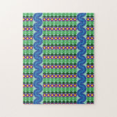 Fleurs violettes - Puzzle (Vertical)