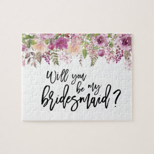 Fleurs violettes   Puzzle de propositions de Bride