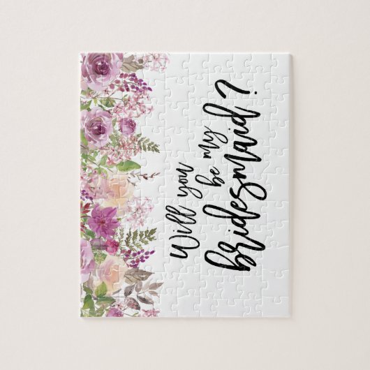 Fleurs violettes | Puzzle de propositions de Bride (Vertical)