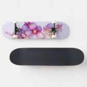 Fleurs violettes Skateboard complet 7¼ po (Horz)