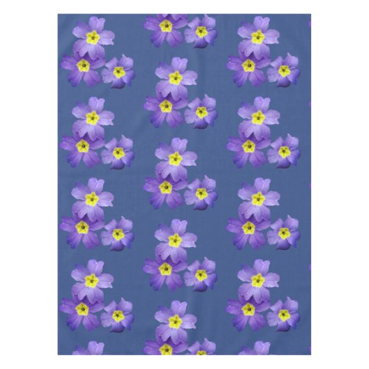 Fleurs violettes Sprunt de printemps Nappe (Devant)