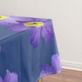 Fleurs violettes Sprunt de printemps Nappe (In Situ)