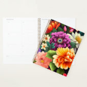 Fleurs vives et colorées (Devant avec enveloppe)