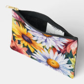 Fleurs vives imprimer coupé Sac à coudre (Ouvrir)