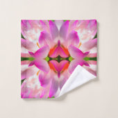 FLEUVE PURPLE - Art Fractal - (Gant de toilette)