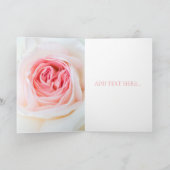 "FLEUVE ROSE BLANCHE" CARTE FLORALE (Intérieur)