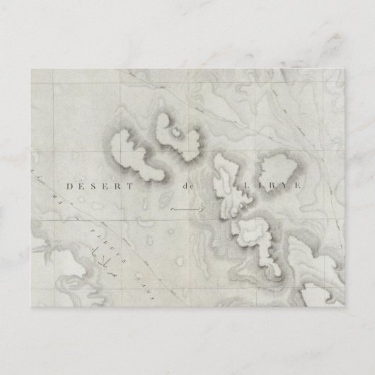 Fleuve Sans Eau, Egypte Briefkaart (Voorkant)