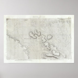 Fleuve Sans Eau, Egypte Poster