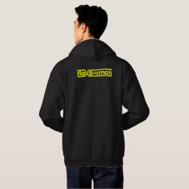 Flex Bormarr Yellow op Black Text Hoodie