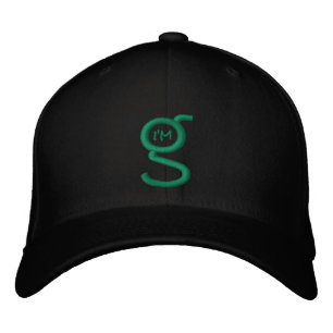 Flex Fit Pet w Groen geborduurd Logo