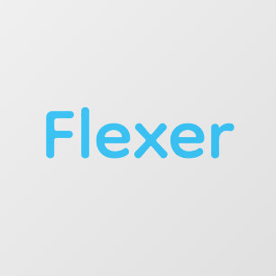 Flex Levering Driver Car Window Decal