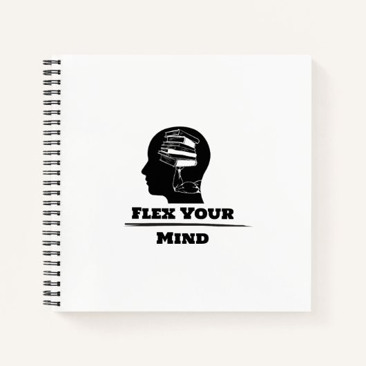 Flex Your Mind Notebook Notitieboek (Voorkant)