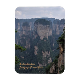 Flexibel magneet in het Avatar-gebergte