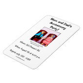 Flexibel magneet van de uitnodigingspartner van de (Linkerzijde)