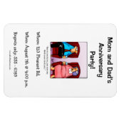 Flexibel magneet van de uitnodigingspartner van de (Horizontaal)